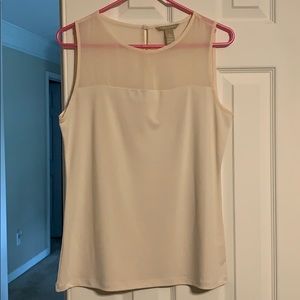 Banana Republic cream colored top